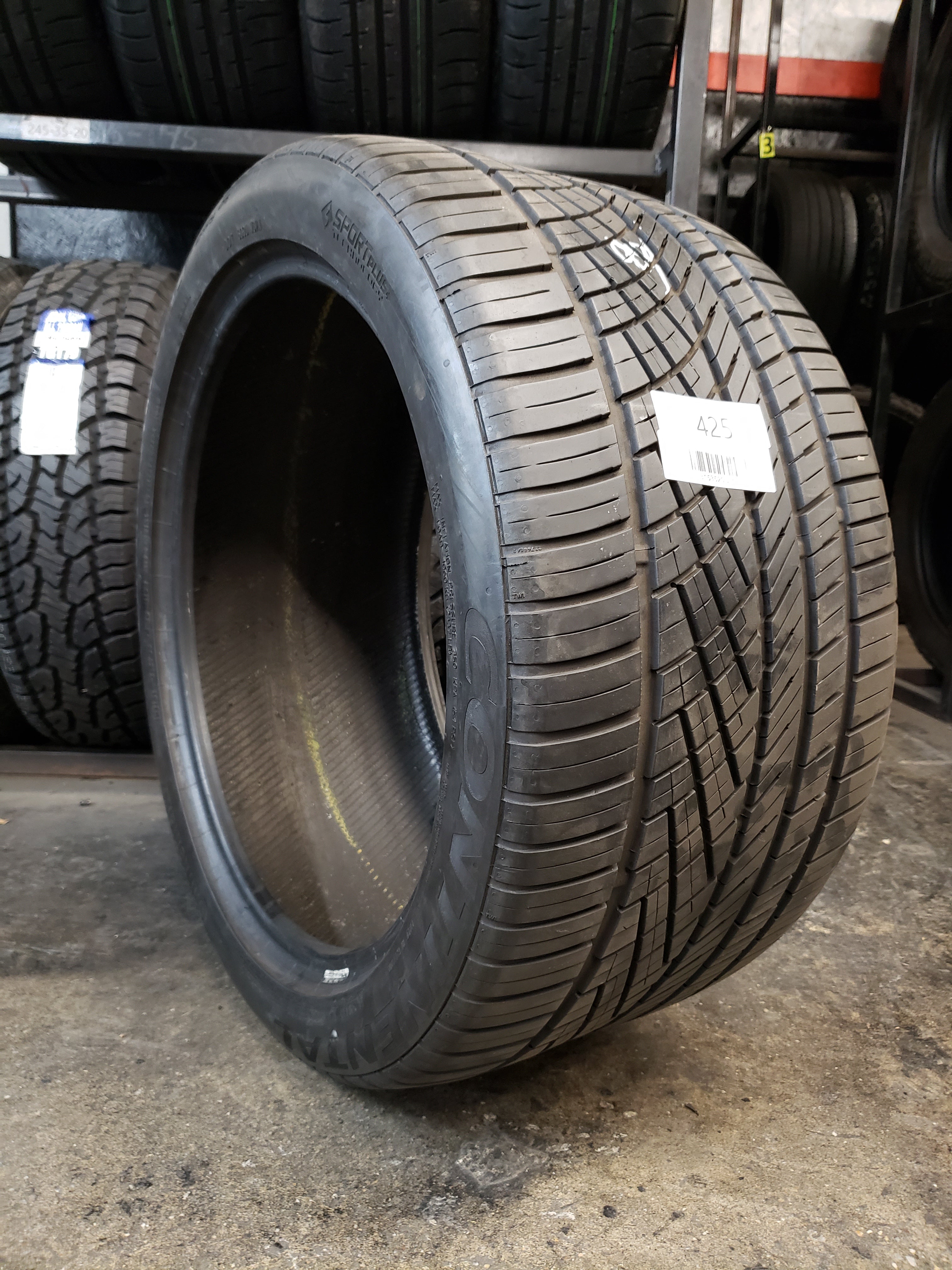 SINGLE 315/35R20 Continental Extreme Contact DWS 06 110 Y XL Used Ti –  High Tread Used Tires