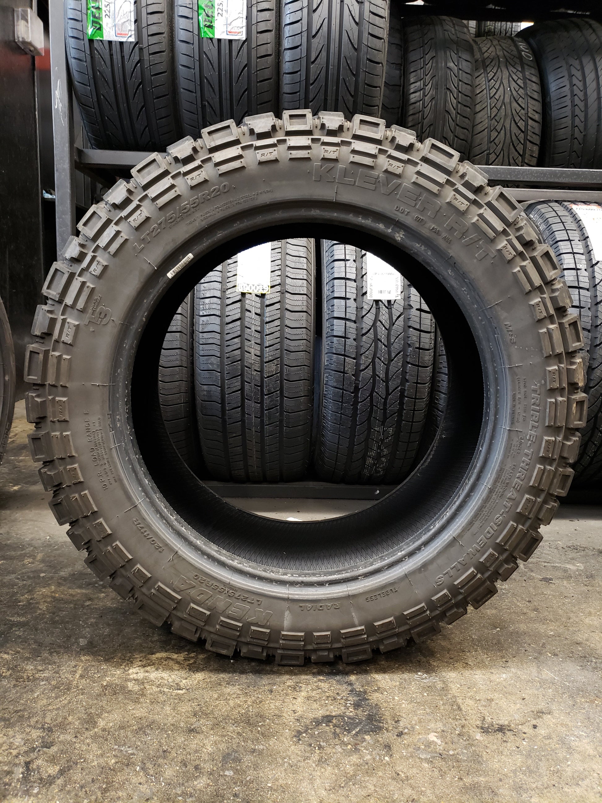 SET OF 2 275/55R20 KENDA Klever R/T 120/117 R E - Used Tires