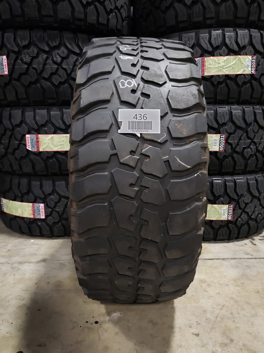 SINGLE 35x12.50R20 Federal Couragia M/T 121 Q E - Used Tires