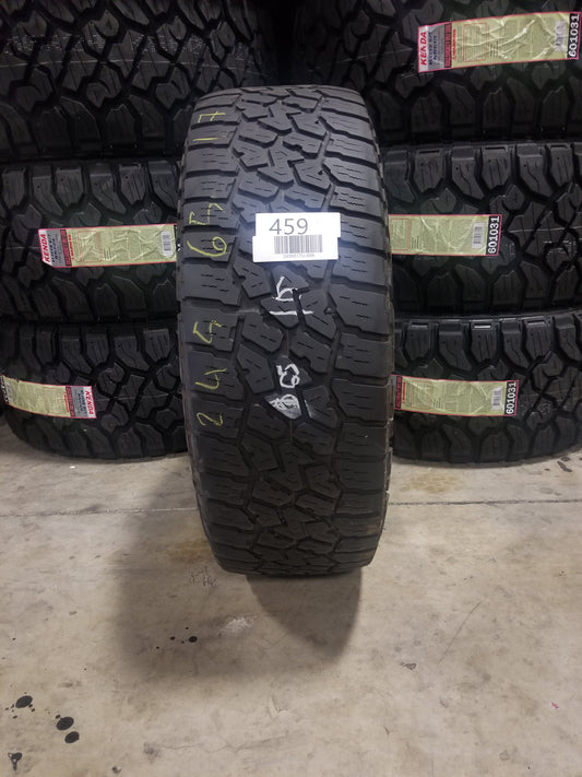 SINGLE 245/65R17 Falken WildPeak A/T AT3W 111 T XL - Used Tires