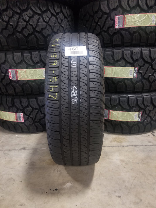 SET OF 4 245/65R17 Goodyear Fortera HL 105 T SL - Used Tires