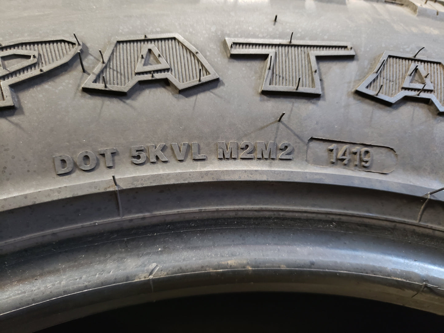 SET OF 2 275/65R20 Milestar Patagonia X/T 126/123 Q E - Used Tires