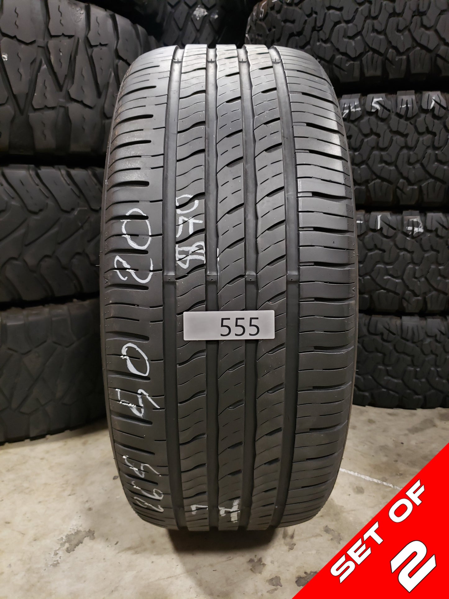 SET OF 2 245/50R20 Nexen Nfera RU5 (suv) 111 V XL - Used Tires