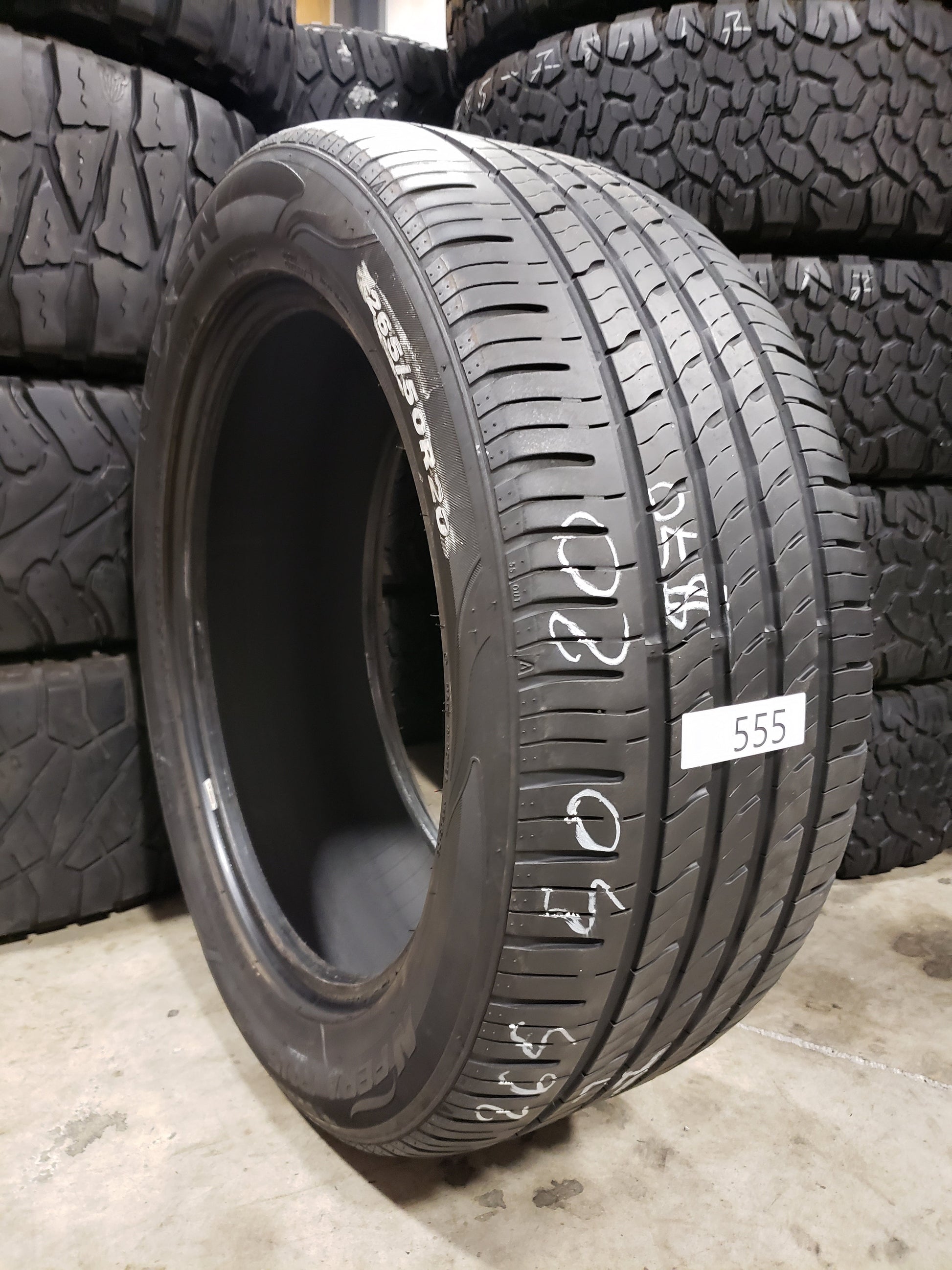 SET OF 2 245/50R20 Nexen Nfera RU5 (suv) 111 V XL - Used Tires