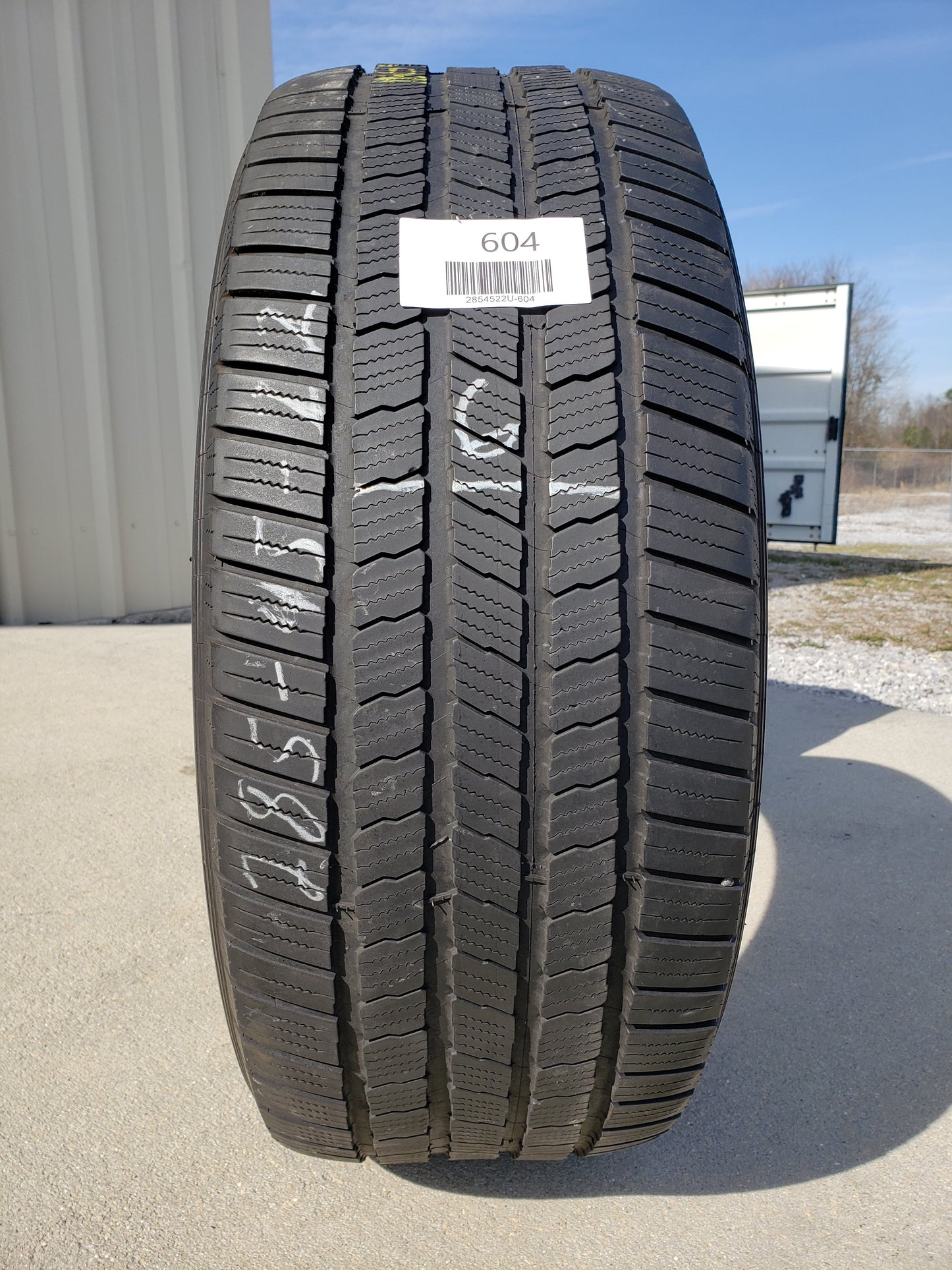 SET OF 2 285/45R22 Michelin Defender LTX m/s 110 H SL - Used Tires