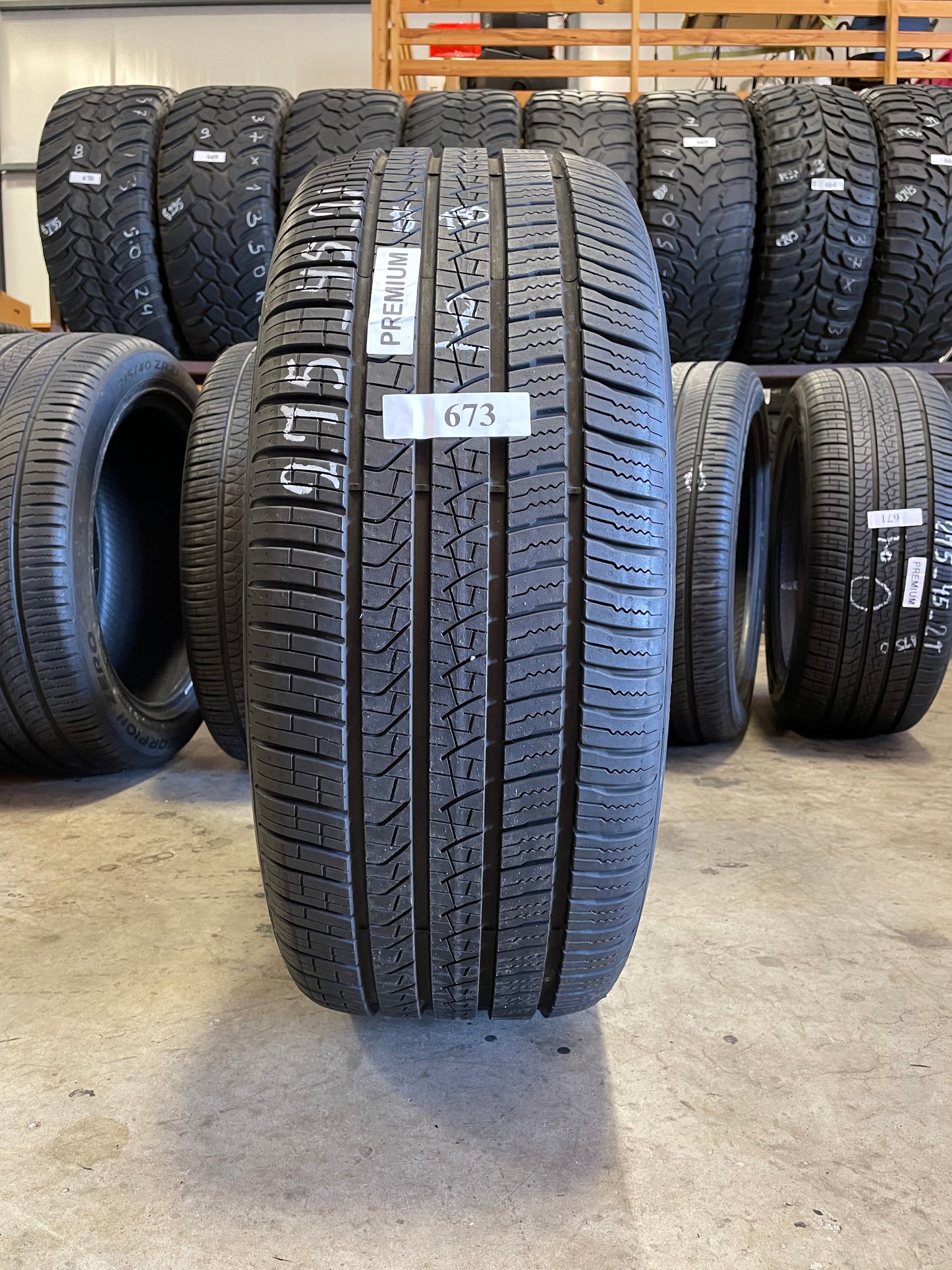 SET OF 4 275/45R21 Pirelli Scorpion Zero 107 H SL - Used Tires