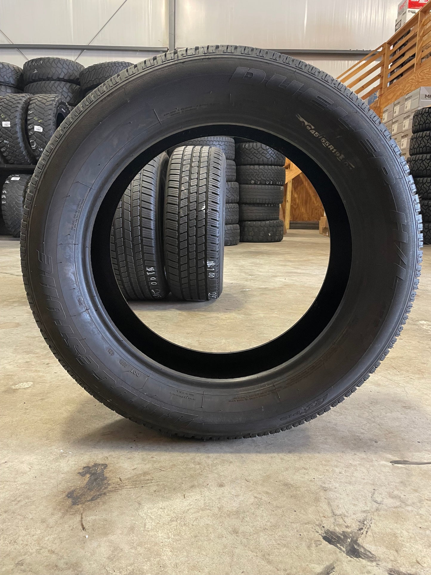 SINGLE 245/55R19 Bridgestone Dueler H/L 422 109 T XL - Premium Used Tires