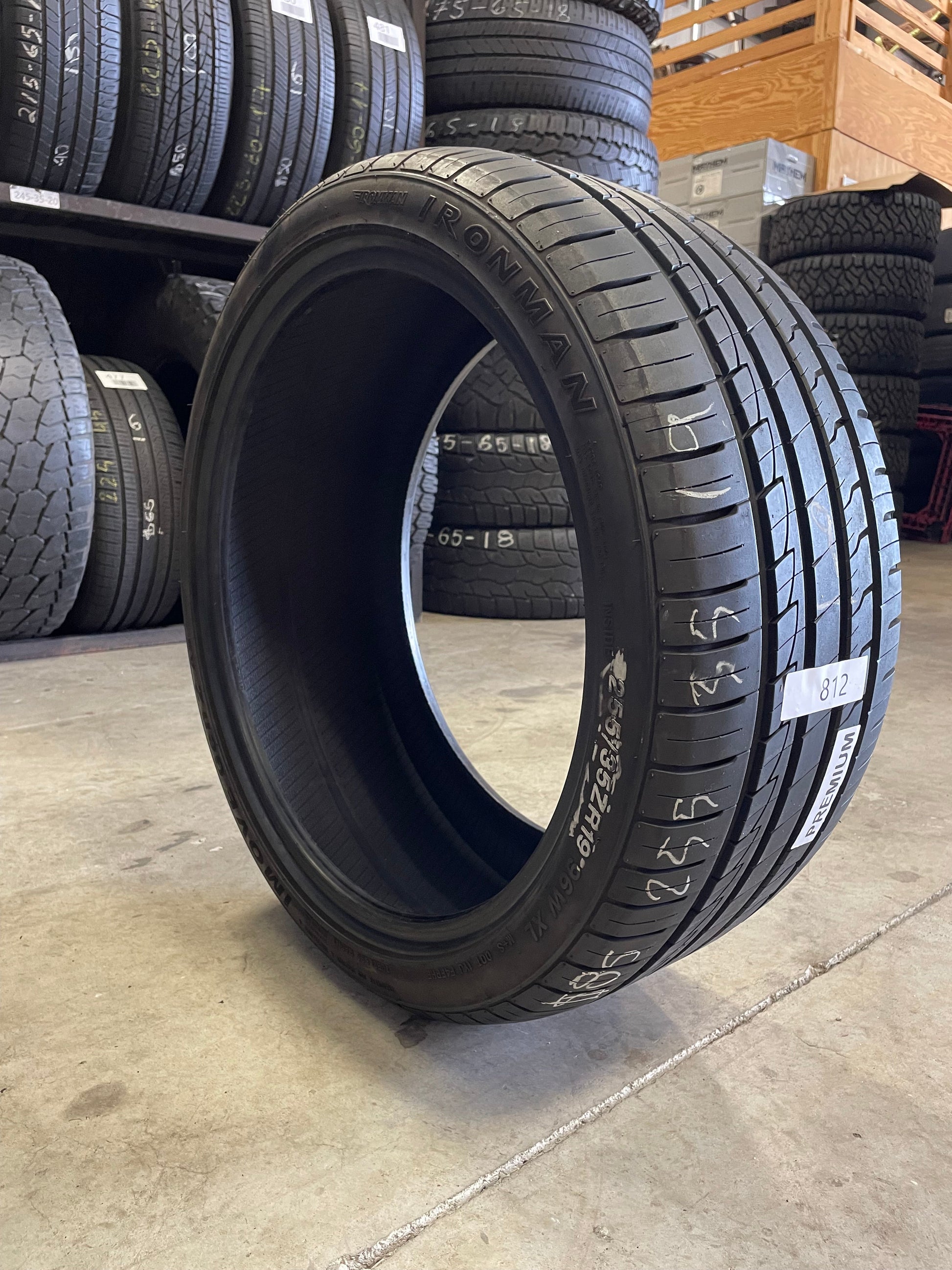 SINGLE 255/35ZR19 IronMan iMove Gen 2 AS 96 W XL - Premium Used Tires