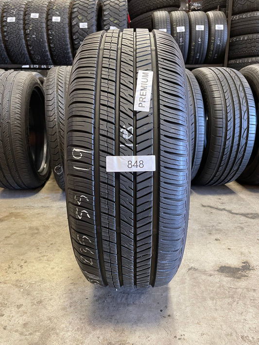 SINGLE 235/55R19 Yokohama YK740 GTX 105 V XL - Premium Used Tires