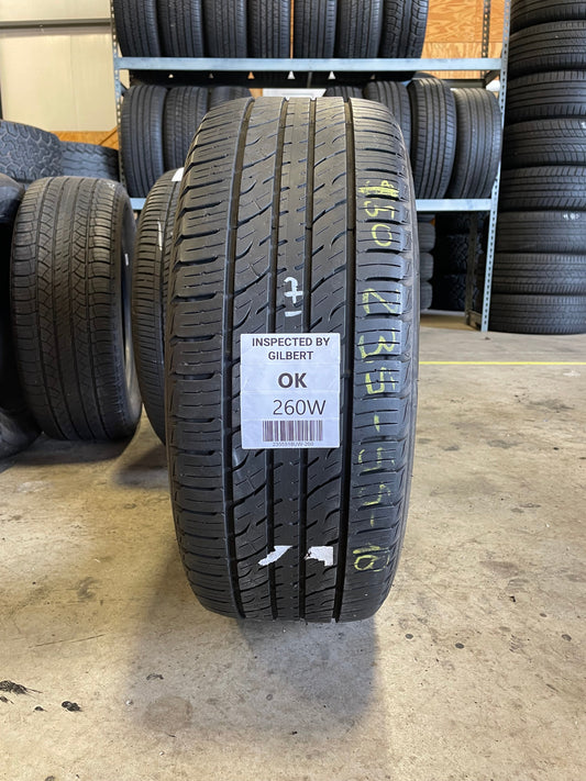 SINGLE 235/55R18 Kumho Crugen Premium 104 V XL - Used Tires