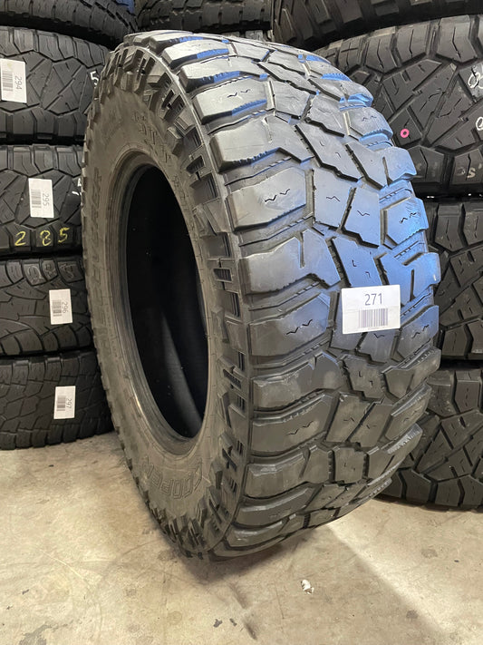 SET OF 2 37x12.50R20 Cooper Discoverer STT Pro 126Q E - Used Tires