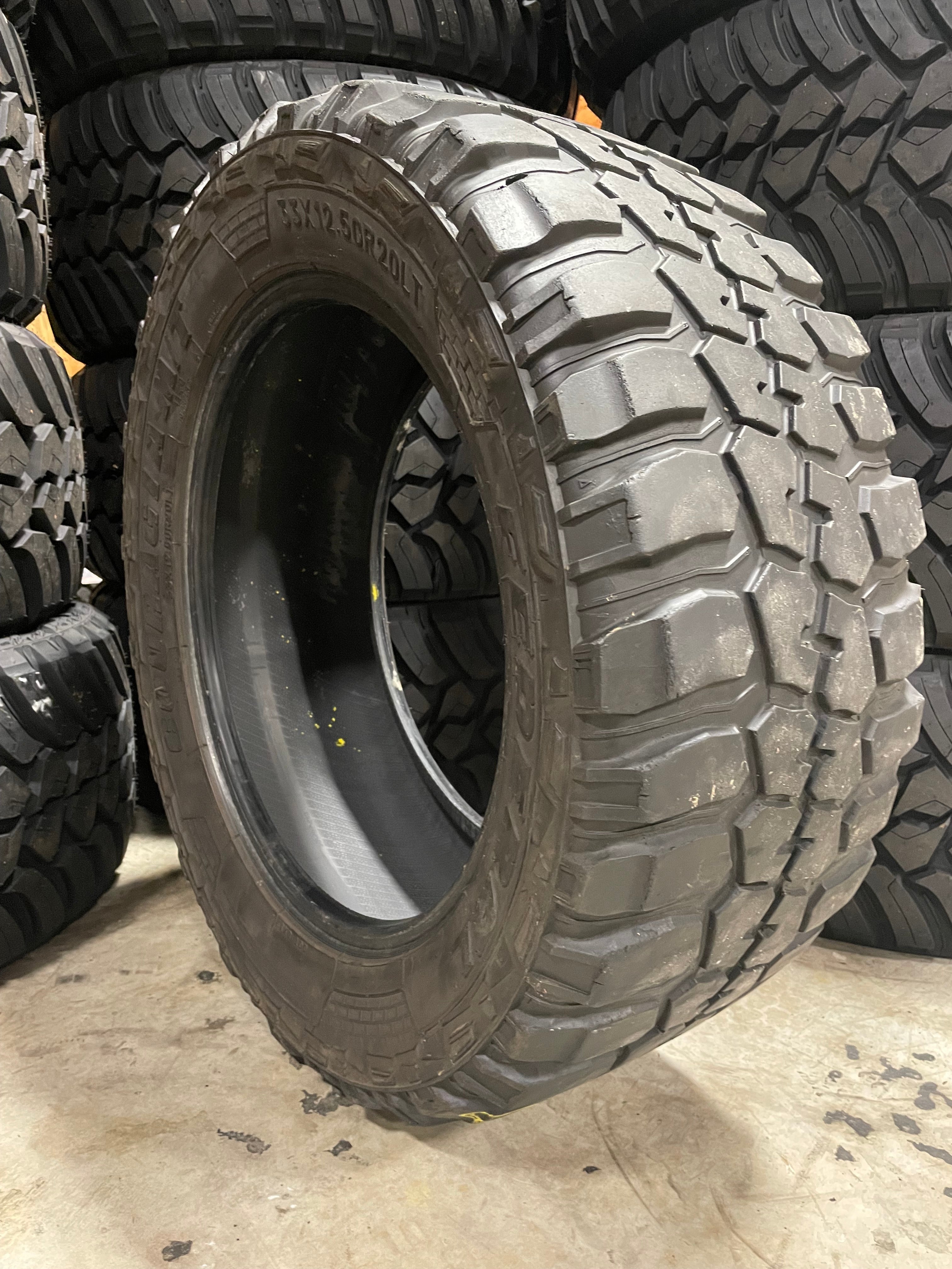 PAIR OF 33x12.50R20 Federal Couragia M/T 114 Q E - Used Tires | Wheels ...