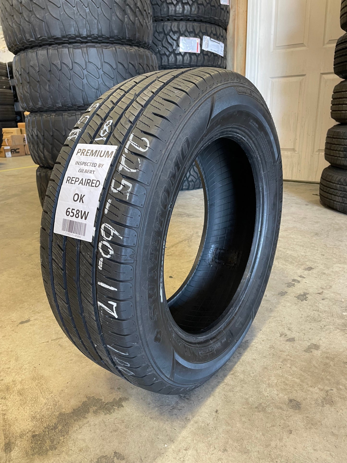 SINGLE 225/60R17 Sumitomo HTR Enhance LX2 99 V SL - Premium Used Tires