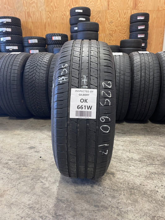 SINGLE 225/60R17 Atlas Touring Plus 2 99 V SL - Used Tires