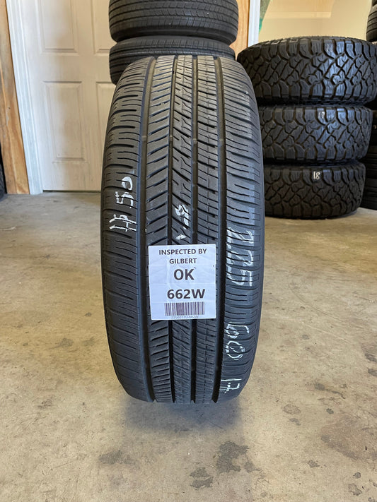 SINGLE 225/60R17 Yokohama YK740 GTX 99 H SL - Used Tires