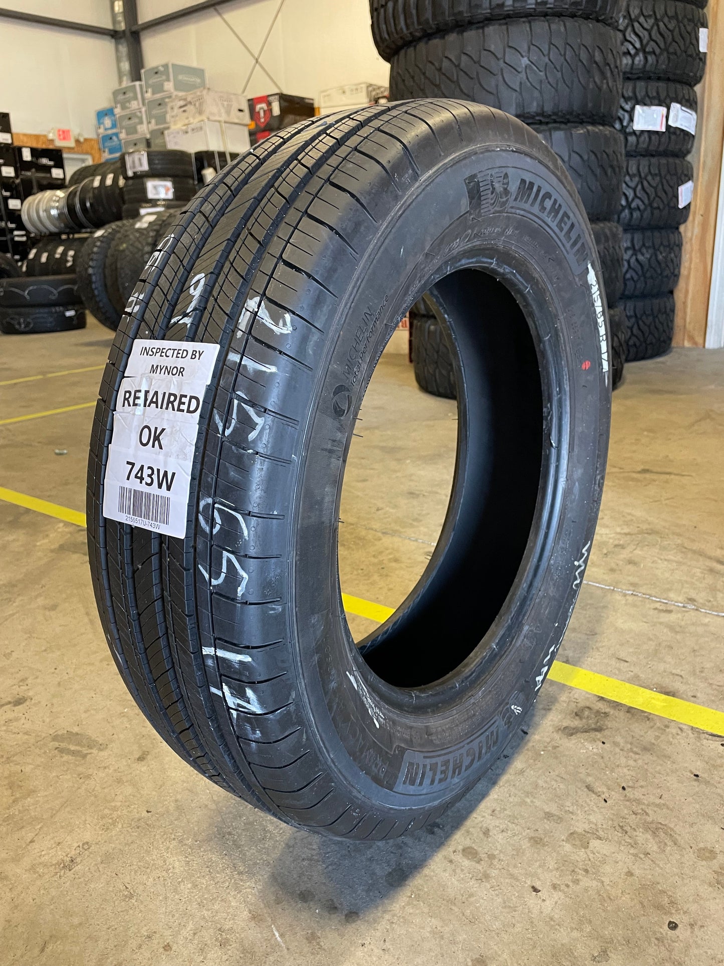 SINGLE 215/65R17 Michelin Primacy All Season 99 H SL - Used Tires