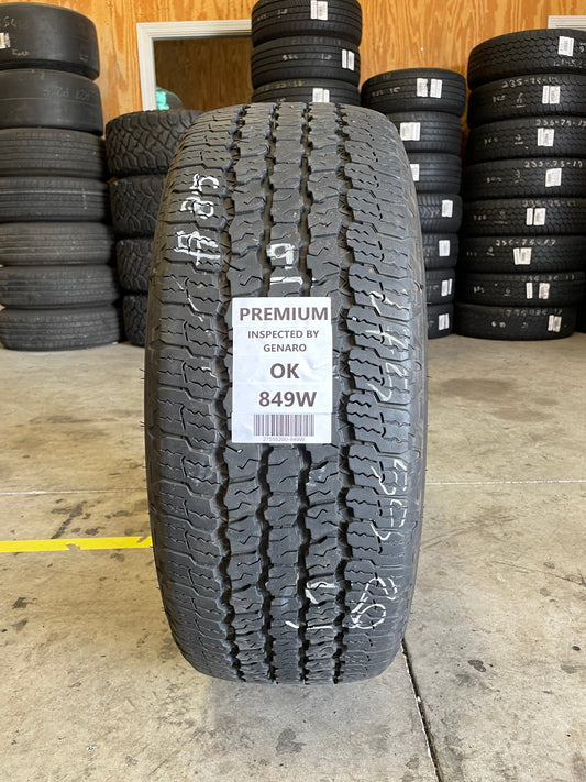 SINGLE 275/55R20 Goodyear Wrangler All Terrain Adventure 113 T SL - Premium Used Tires