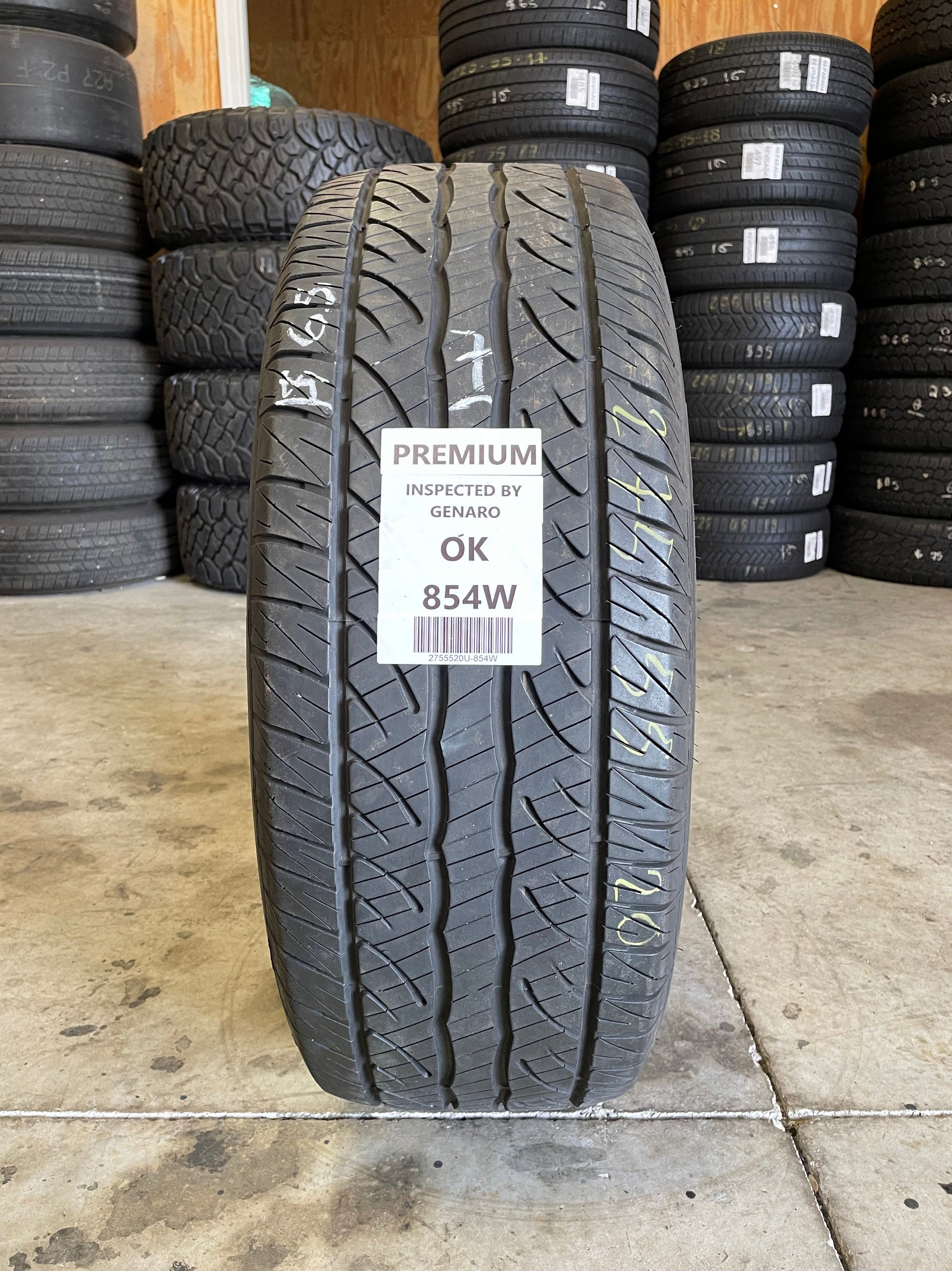 SINGLE 275/55R20 Dunlop SP SPORT 5000m 111 H SL - Premium Used Tires