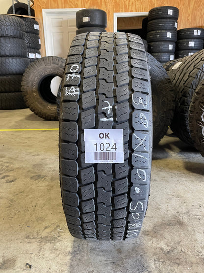 SINGLE 31X10.50R15 Goodyear Wrangler SR-A 109 R C - Used Tires